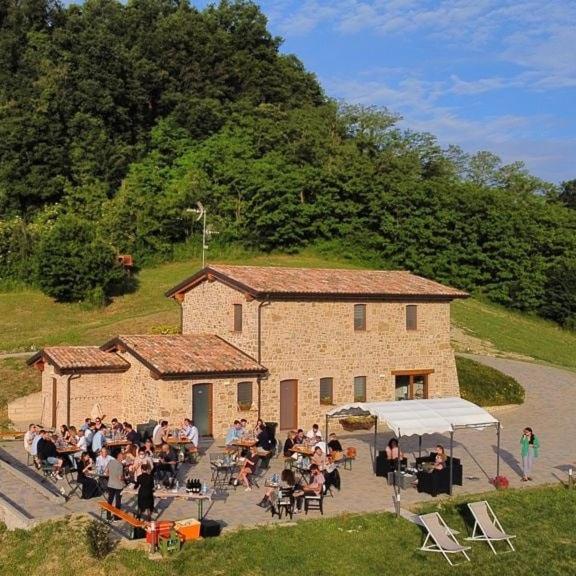 Ca' Del Passero B&B Vigoleno ภายนอก รูปภาพ