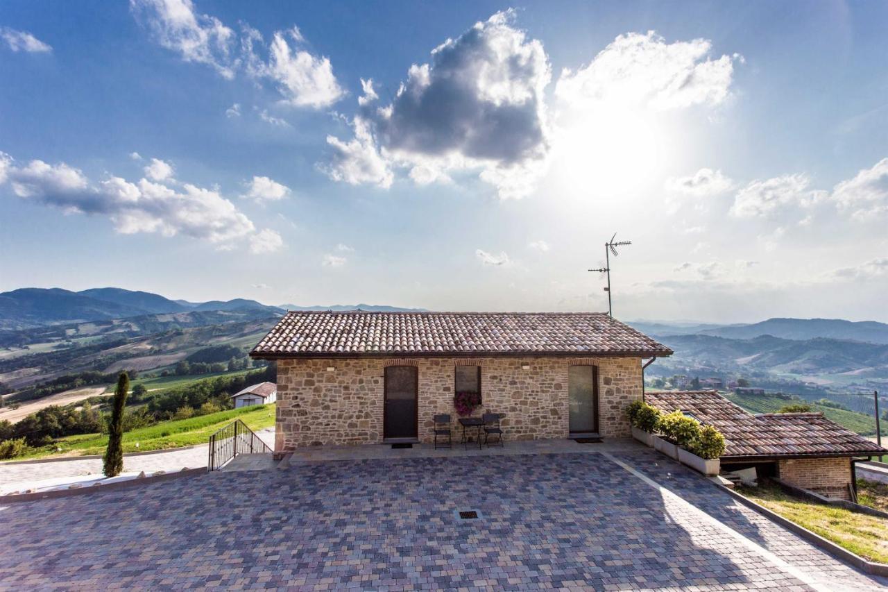 Ca' Del Passero B&B Vigoleno ภายนอก รูปภาพ